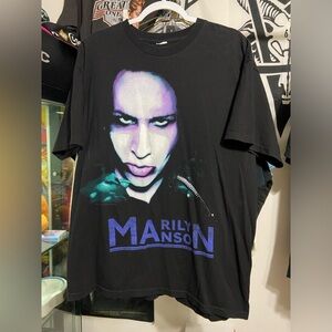 Vintage Marilyn Manson band tee shirt